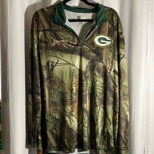 NFL Camo packers fit sweater